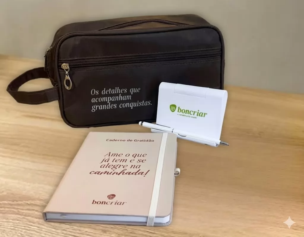 Kit Office sem Copo Térmico – Brinde Corporativo Funcional Acessível e Elegante