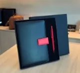 Kit Empresarial Duo Escritório – Brinde Corporativo Funcional com Caderno e Caneta