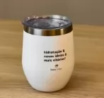 Copo Térmico Cup Style Personalizado – Brinde Corporativo em Inox 320ml com Tampa Plástica