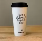 Copo Ecológico Econômico Personalizado – Brinde Corporativo em Fibra de Arroz 550ml