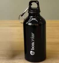 Garrafa Econômica Personalizada – Brinde Corporativo em Alumínio 420ml com Tampa Rosqueável