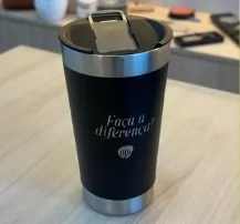 Copo Térmico 500ml Personalizado – Brinde Corporativo em Inox com Acabamento Premium