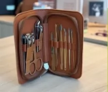 Mini Kit Beauty On Personalizado – Kit de Cuidados com 10 Peças em Estojo de Couro Sintético para Br